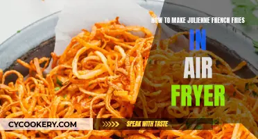 Air-Fryer Julienne French Fries: Quick, Crispy, Golden Treat