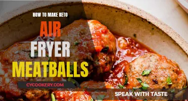 Air Fryer Keto Meatballs: Quick, Easy, and Delicious!