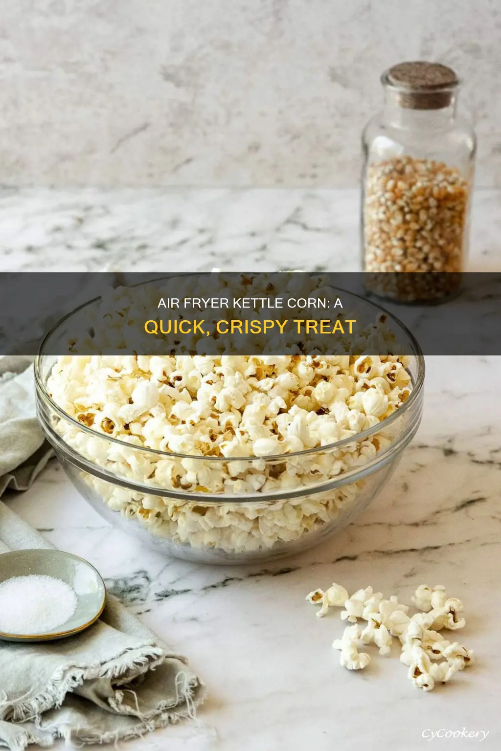 how to make kettle corn in air fryer