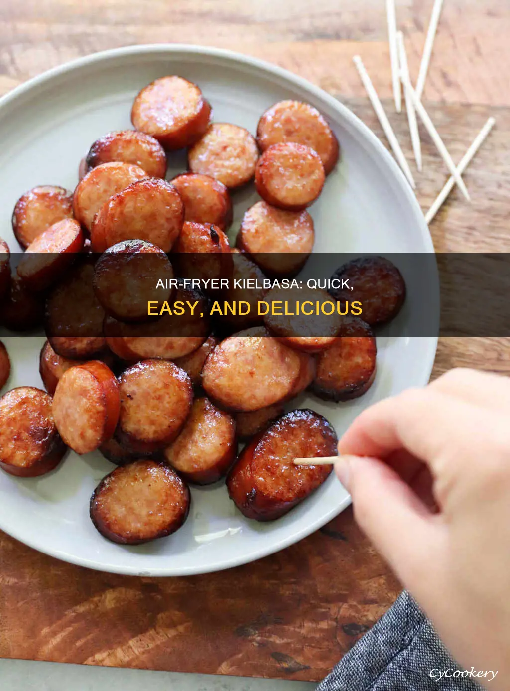 how to make kielbasa in the air fryer