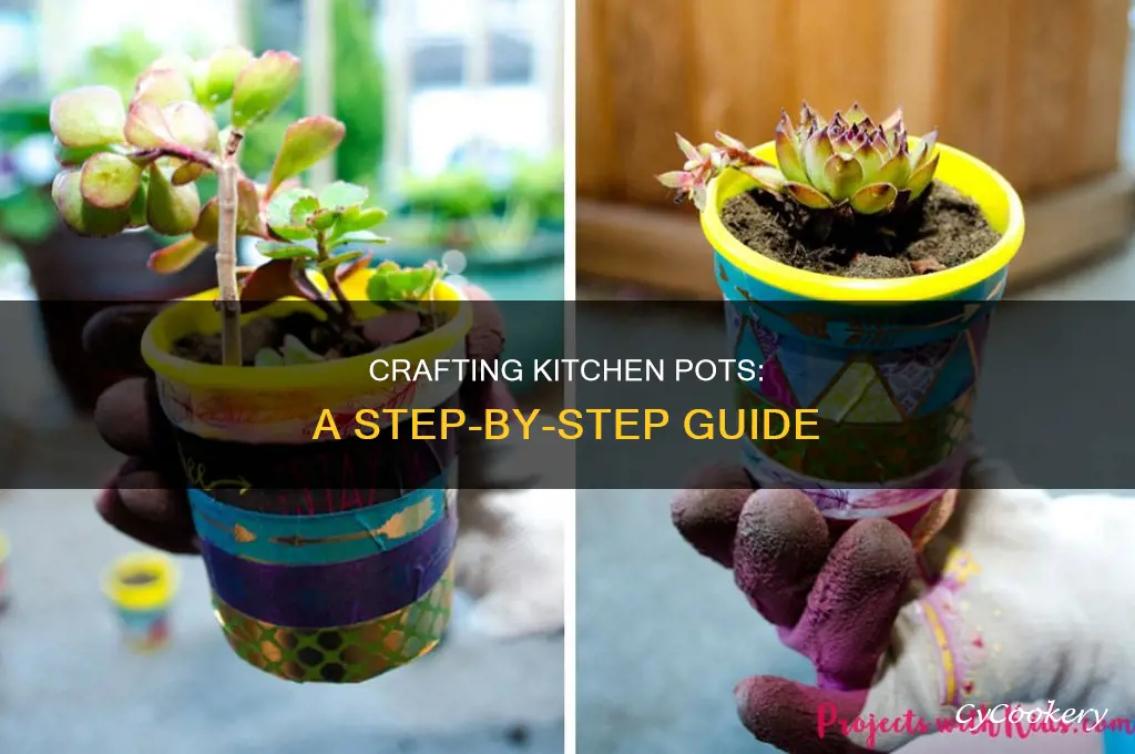 how to make kitchen cooking pots