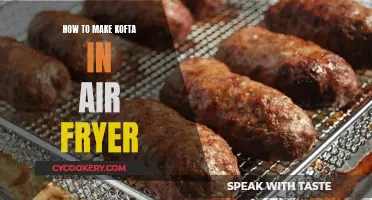 Air-Fryer Kofta: Easy, Quick, and Delicious!