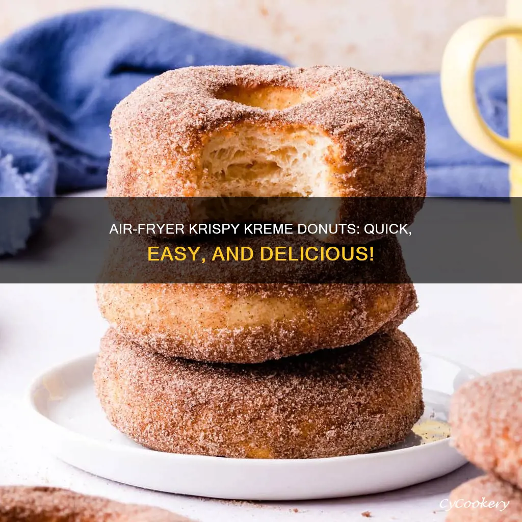 how to make krispy kreme donuts in air fryer