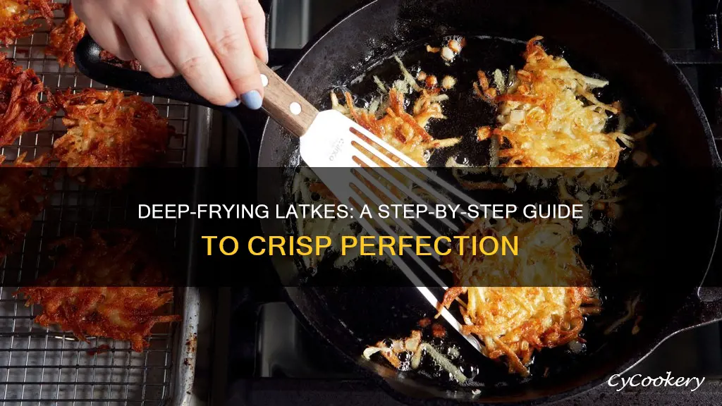 how to make latkes in a deep fryer