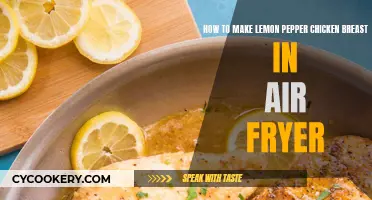 Air-Fried Lemon Pepper Chicken: A Zesty, Quick Treat!