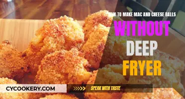 Mac and Cheese Balls: Fry Without the Fat