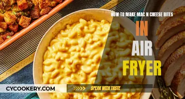 Mac n Cheese Bites: Air Fryer Magic