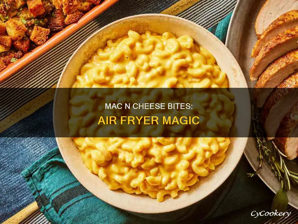 how to make mac n cheese bites in air fryer