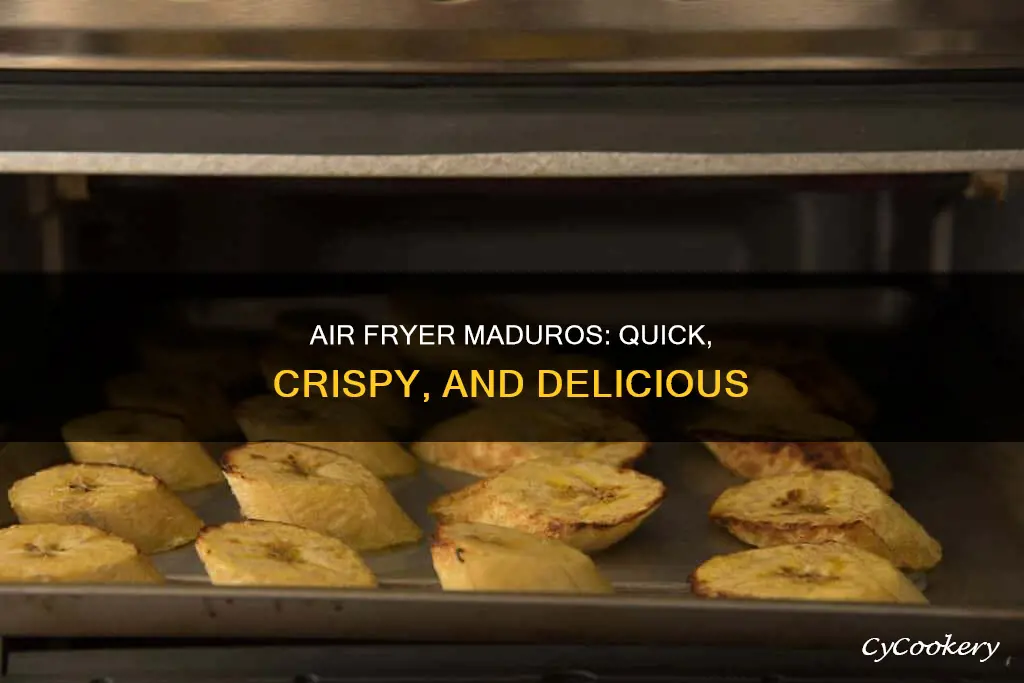 how to make maduros in air fryer