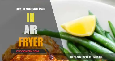 Air-Fried Mahi Mahi: Quick, Crispy, and Delicious!