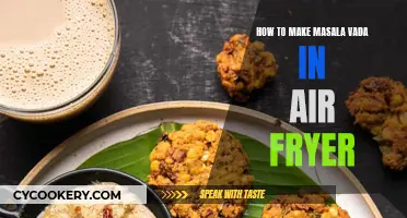 Air-Fryer Masala Vada: A Quick, Easy Treat