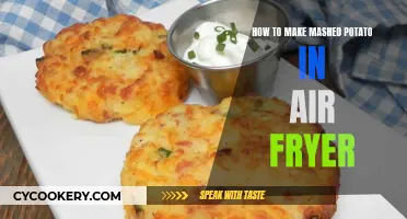 Air-Fried Mashed Potatoes: Quick, Easy, and Delicious!