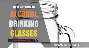 DIY Mason Jar Alcohol Glasses: Easy Upcycling for Stylish Sips