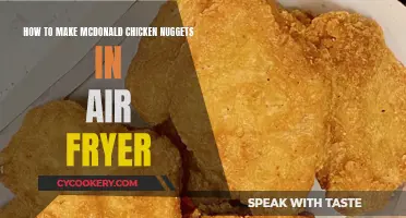 Air Fryer McDonald's Chicken Nuggets: Quick and Crispy!