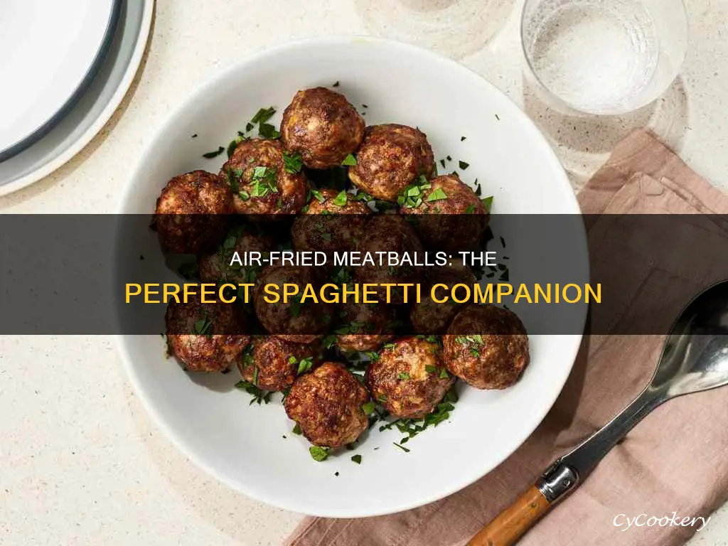 how to make meatballs for spaghetti in air fryer