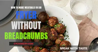 Air-Fried Meatballs: No Breadcrumbs, All Taste