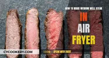 Air Fryer Steak: Medium-Well Perfection in Minutes