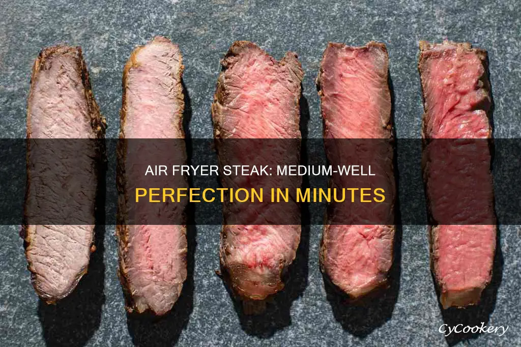 how to make medium well steak in air fryer