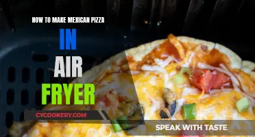 Air-Fryer Mexican Pizza: Quick, Easy, and Delicious!