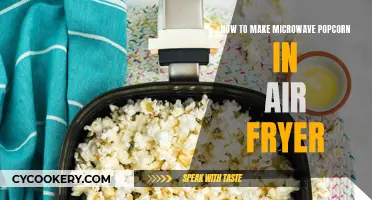 Air Fryer Microwave Popcorn: A Quick, Easy Snack