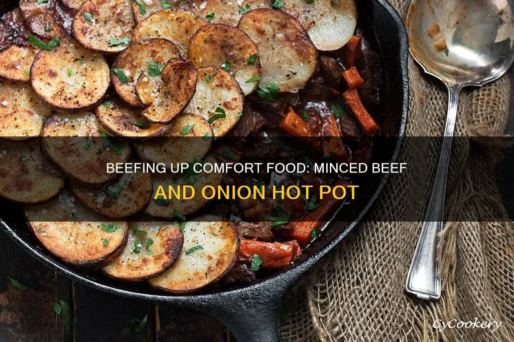 how to make minced beef and onion hot pot