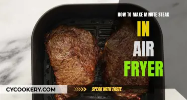 Air-Fryer Minute Steak: Quick, Crispy, and Delicious