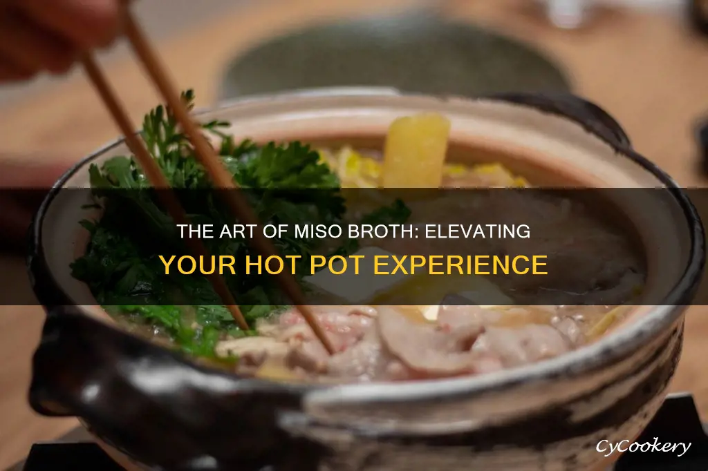 how to make miso broth for hot pot