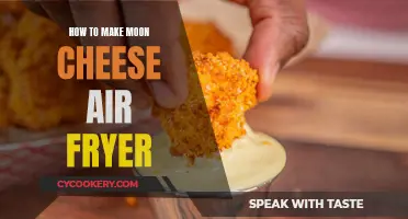 Making Moon Cheese in an Air Fryer: Easy Steps