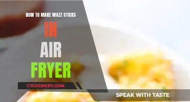 Air Fryer Mozz Sticks: Quick, Easy, and Delicious!