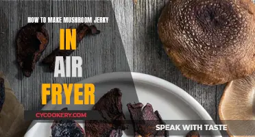 Air Fryer Mushroom Jerky: A Tasty, Healthy Snack