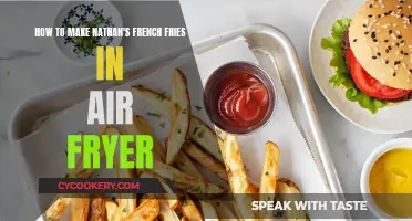 Air Fryer French Fries: Nathan's Style