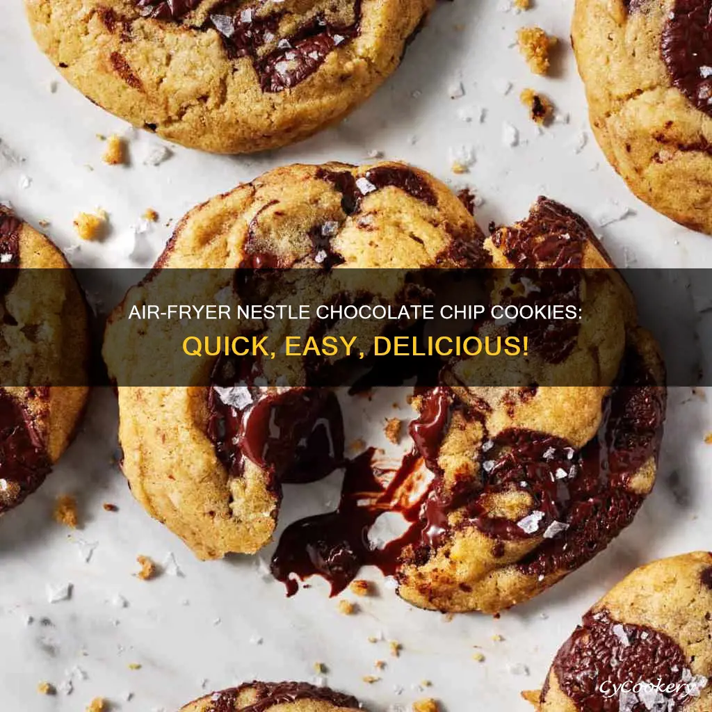 how to make nestle chocolate chip cookies in air fryer