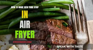 Air-Fryer New York Strip: Quick, Easy, and Delicious