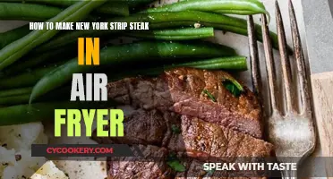 Air Fryer New York Strip Steak: The Perfect Quick Meal