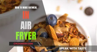 Air-Fryer Oatmeal: Quick, Easy, and Healthy Breakfast