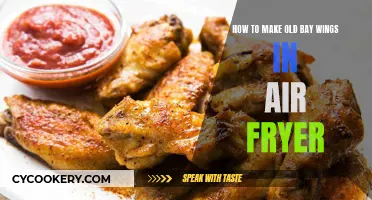 Air Fryer Old Bay Wings: A Spicy, Crispy Treat