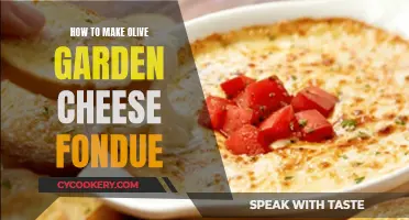 Cheese Fondue: Olive Garden's Signature Recipe at Home