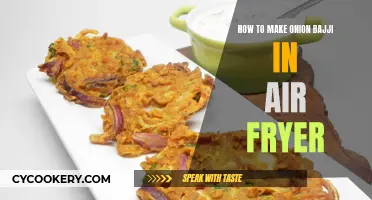 Air-Fried Onion Bajji: A Tasty, Healthy Treat!