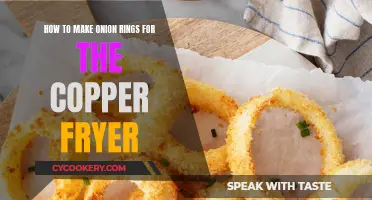 Crispy Onion Rings: Copper Fryer Magic