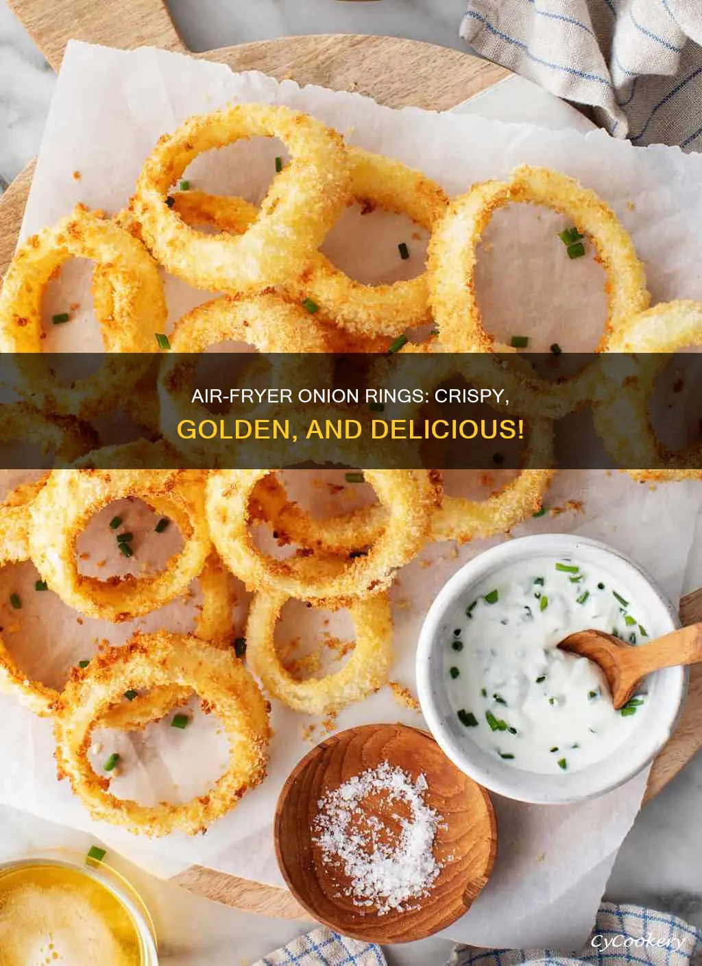 how to make onion rings in a cuisinart air fryer