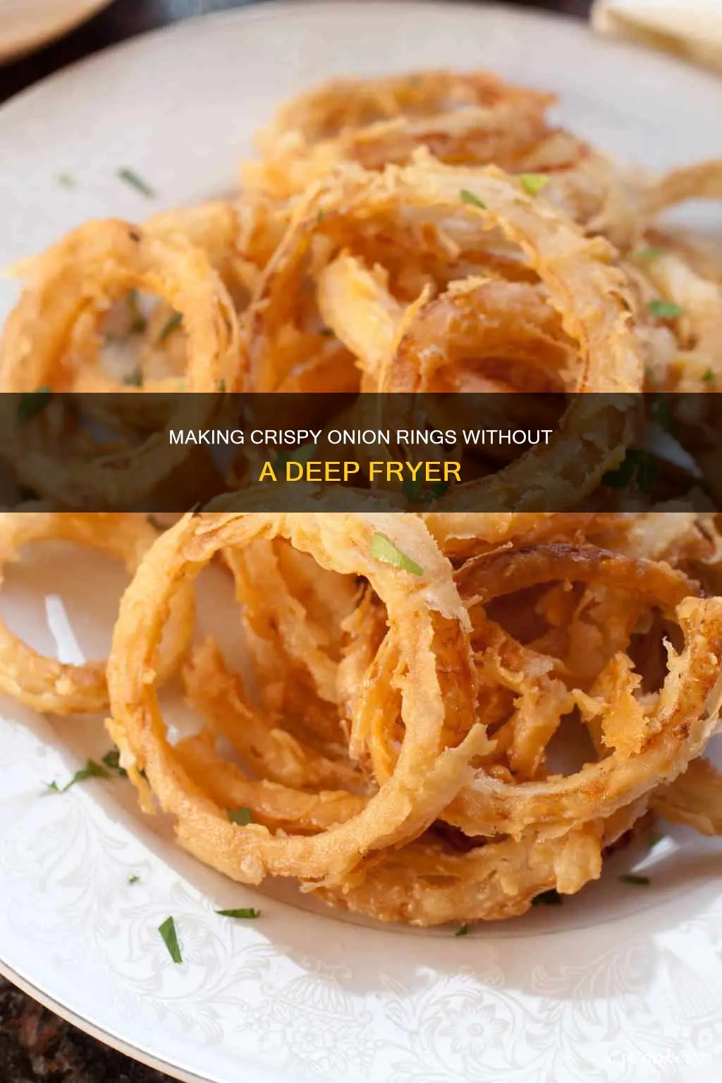 how to make onion rings without a deep fryer