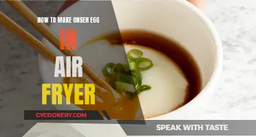 Air Fryer Onsen Egg: A Quick, Easy Breakfast Treat