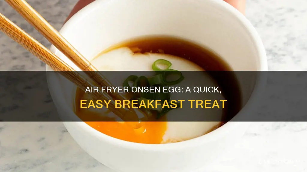 how to make onsen egg in air fryer