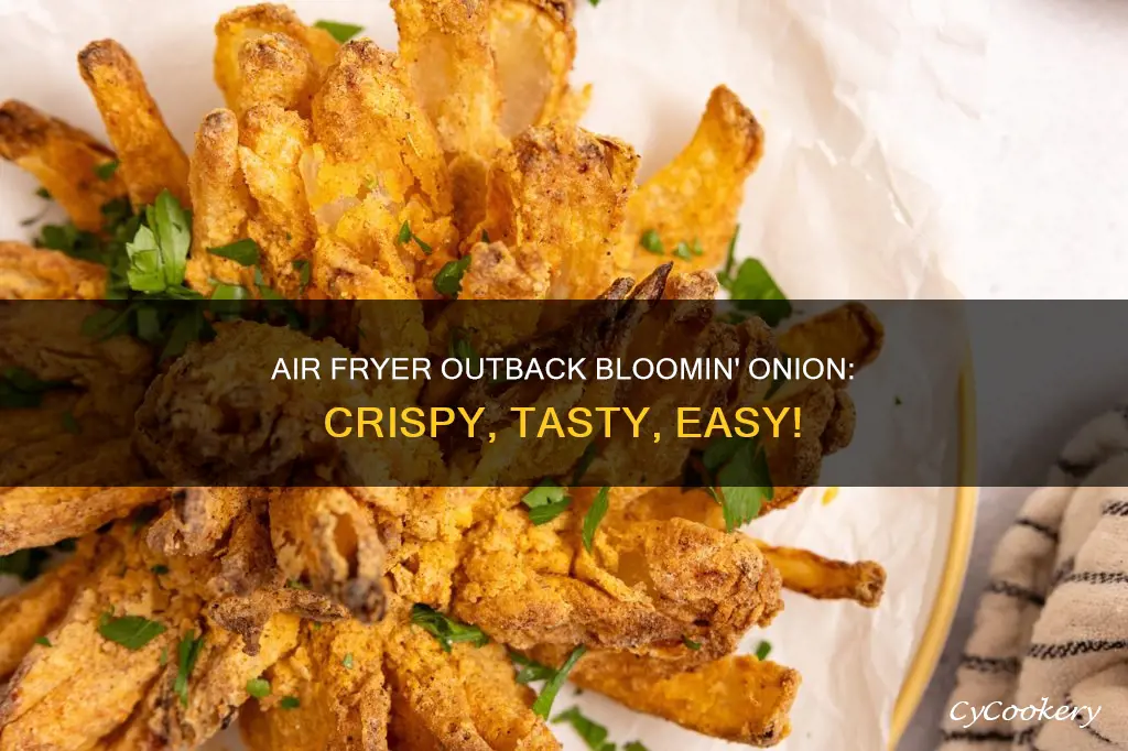 how to make outback bloomin onion in air fryer