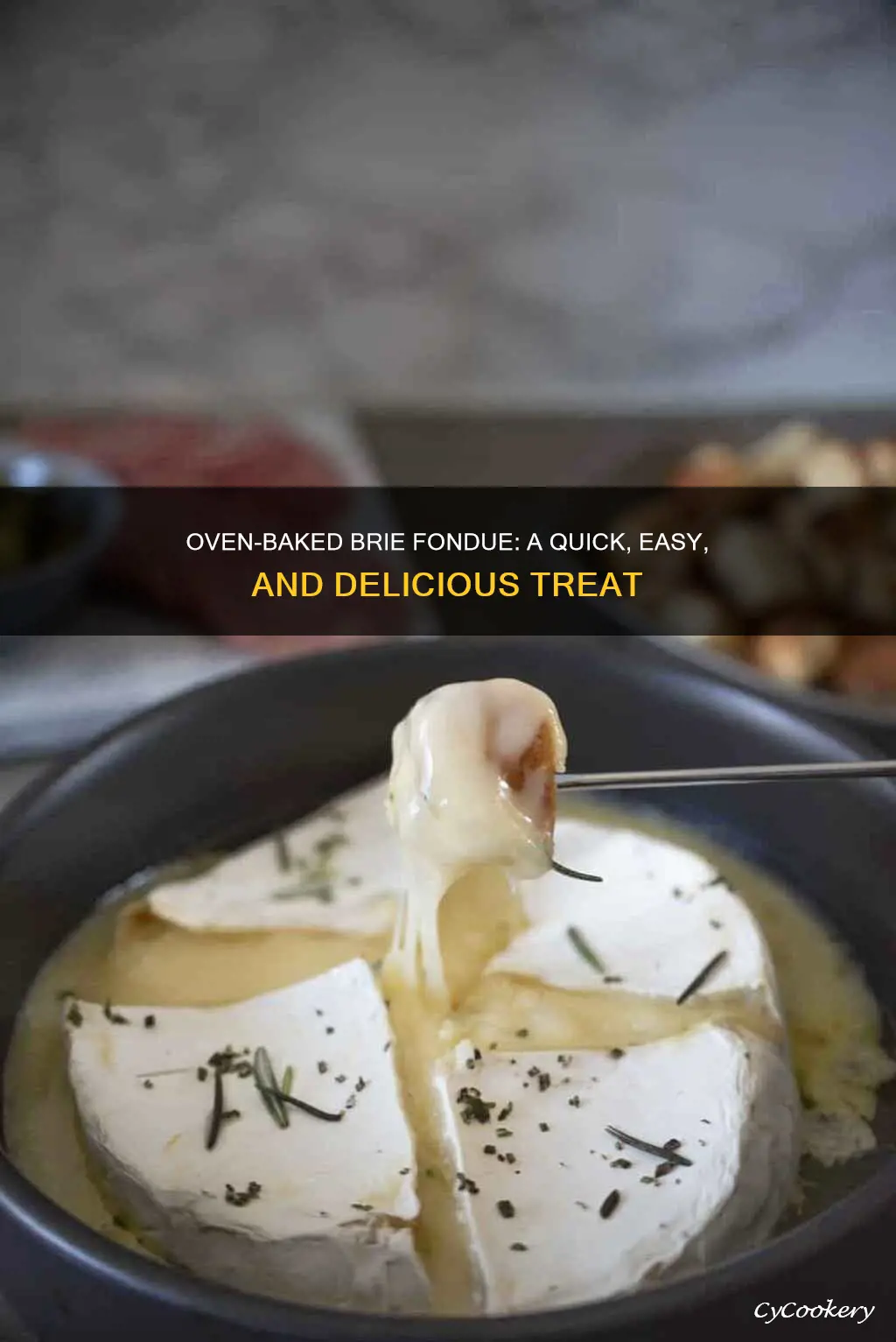 how to make oven fondue with brie