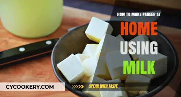 Easy Homemade Paneer Recipe: Make Fresh Cheese with Milk