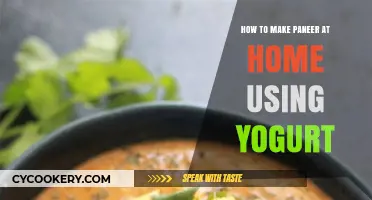 Easy Homemade Paneer Recipe Using Yogurt: A Step-by-Step Guide
