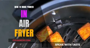 Air-Fryer Paneer: A Quick, Easy, and Healthy Treat