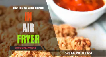 Air-Fried Panko Chicken: A Quick, Crispy Delight