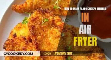 Air-Fried Panko Chicken Tenders: Quick, Easy, and Delicious!